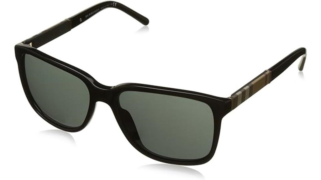 black square sunglasses