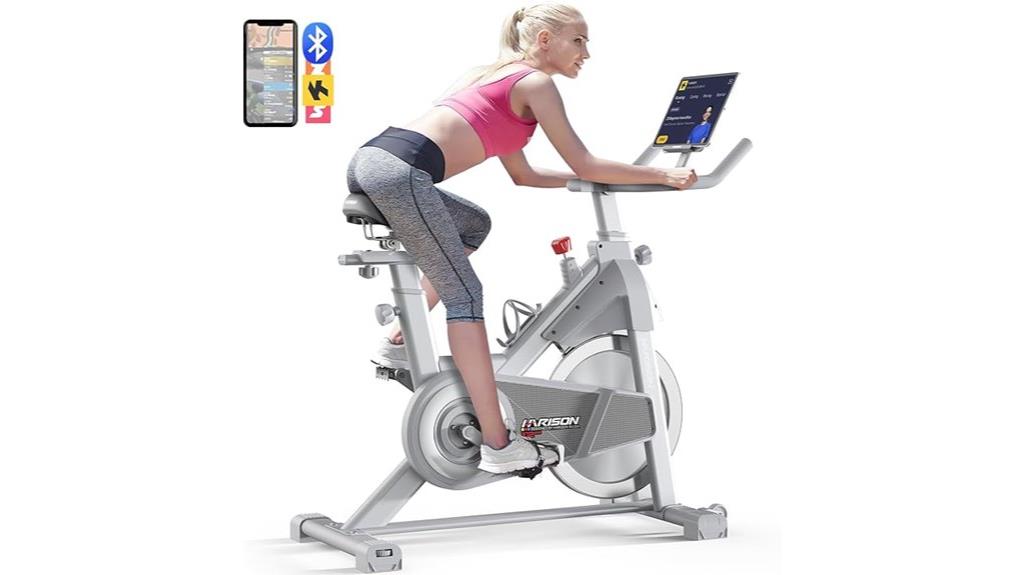 bluetooth enabled semi commercial bike