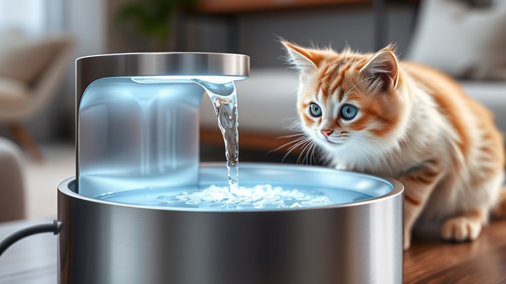 choosing quiet easy clean fountain