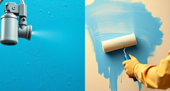 choosing spray or backroll