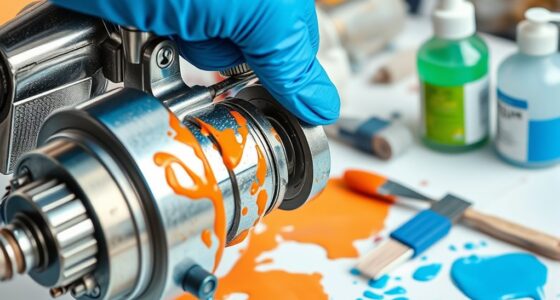 clean airless paint sprayer