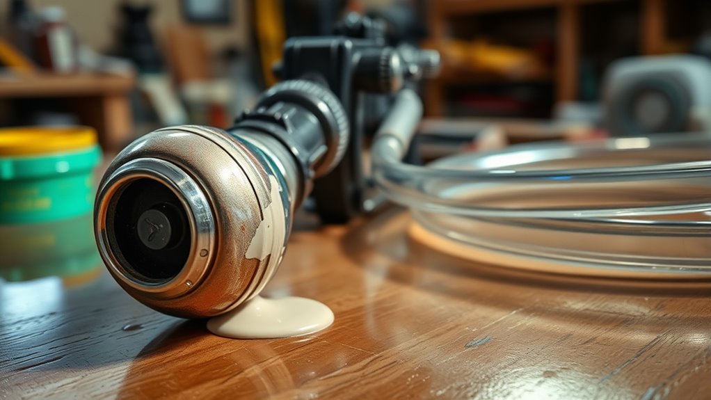 clean sprayer after use