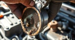 clean the inlet strainer