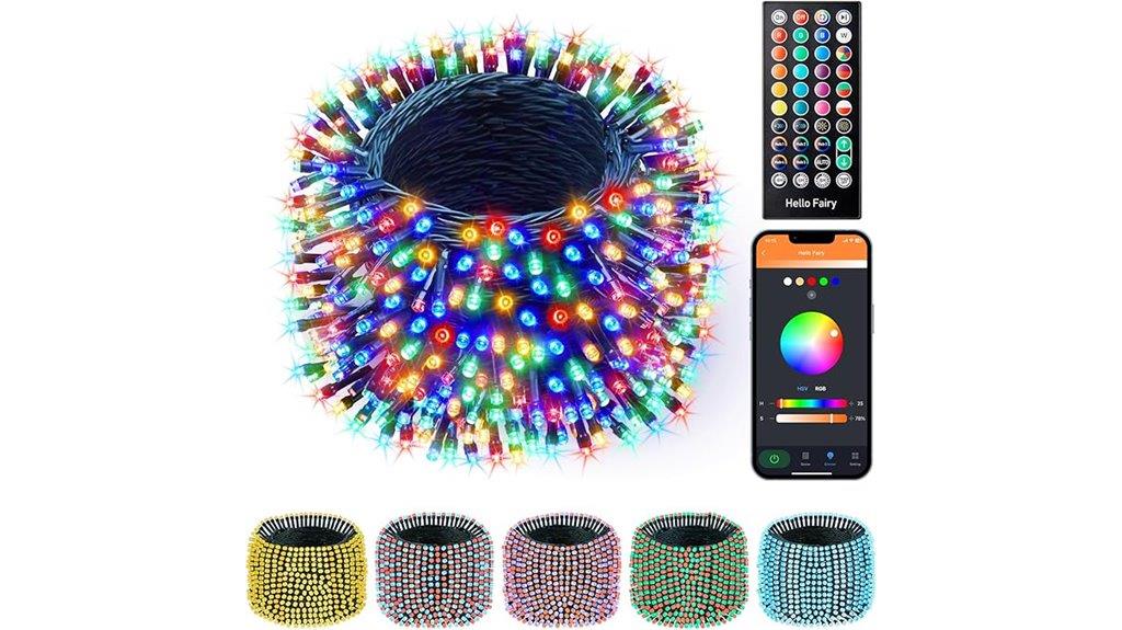 colorful outdoor christmas lights