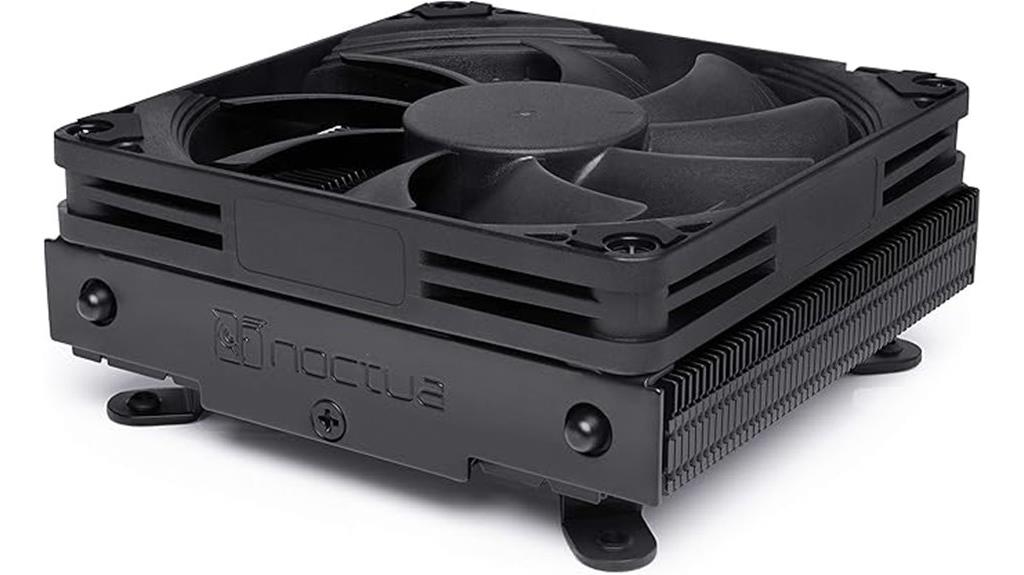 compact black intel cooler