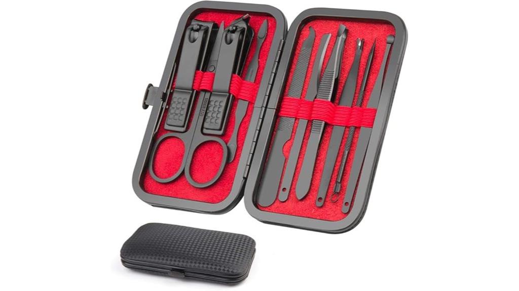 complete 10 piece grooming kit