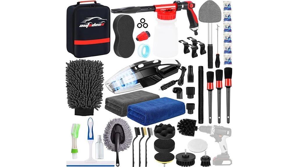 complete 40 piece car detailing kit