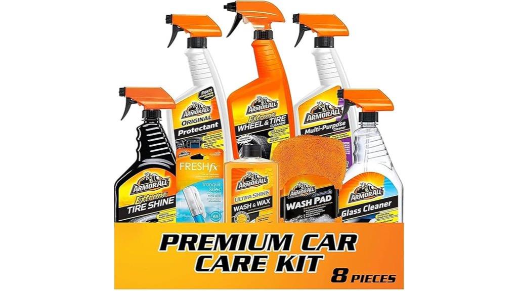 complete 8 piece car care