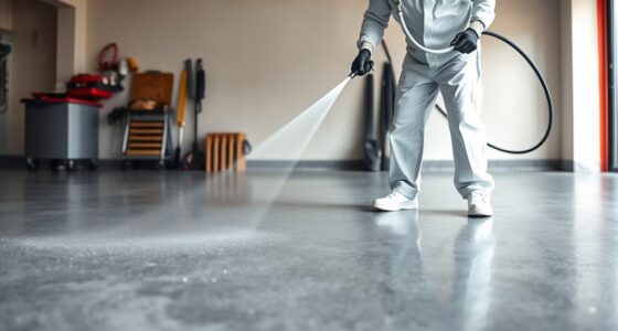 concrete floor sealing process