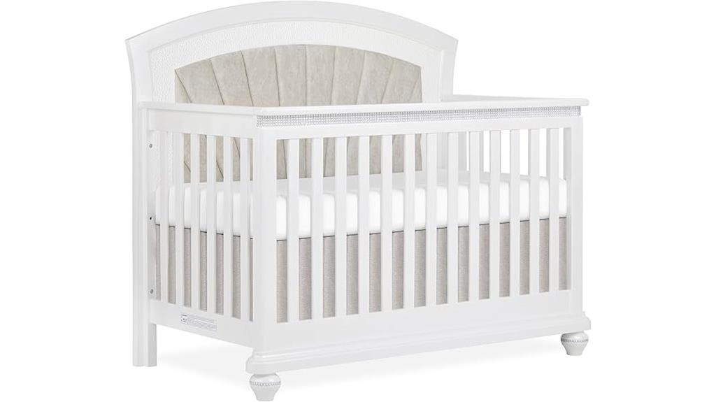 convertible baby crib stardust