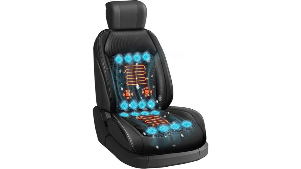cooling car seat massager