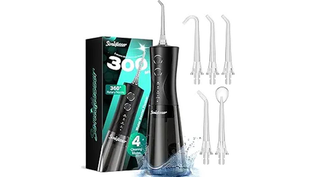 cordless oral irrigator