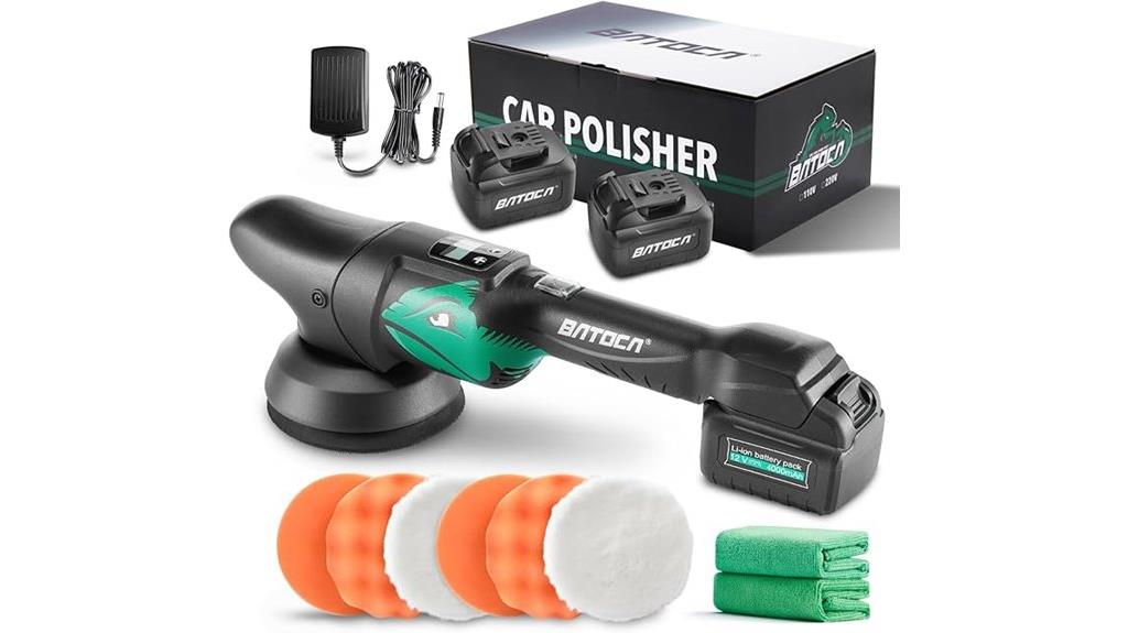 cordless orbital buffer kit