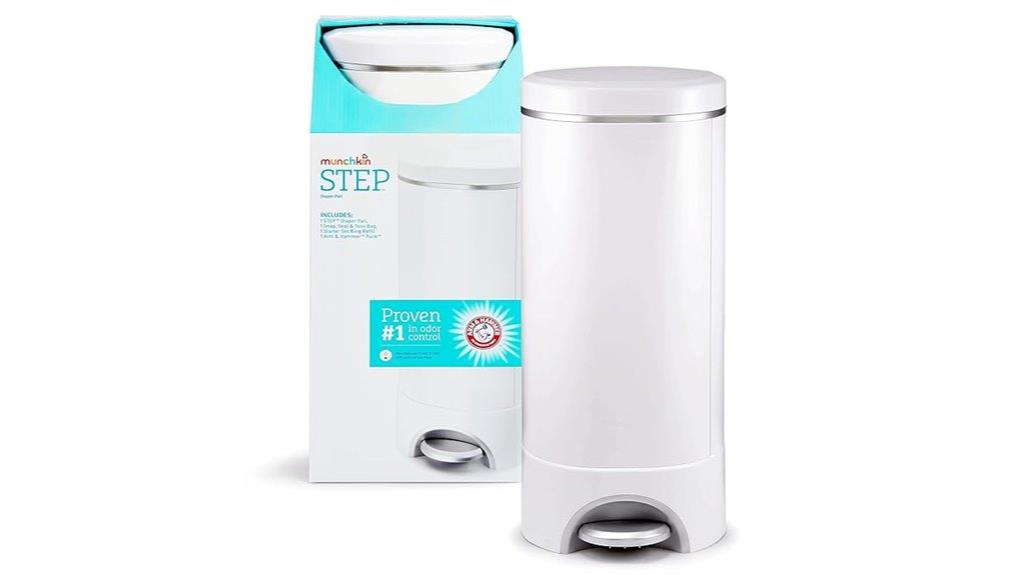 diaper pail with odor control