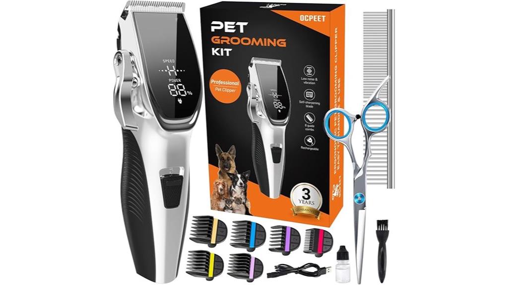 dog grooming tools set