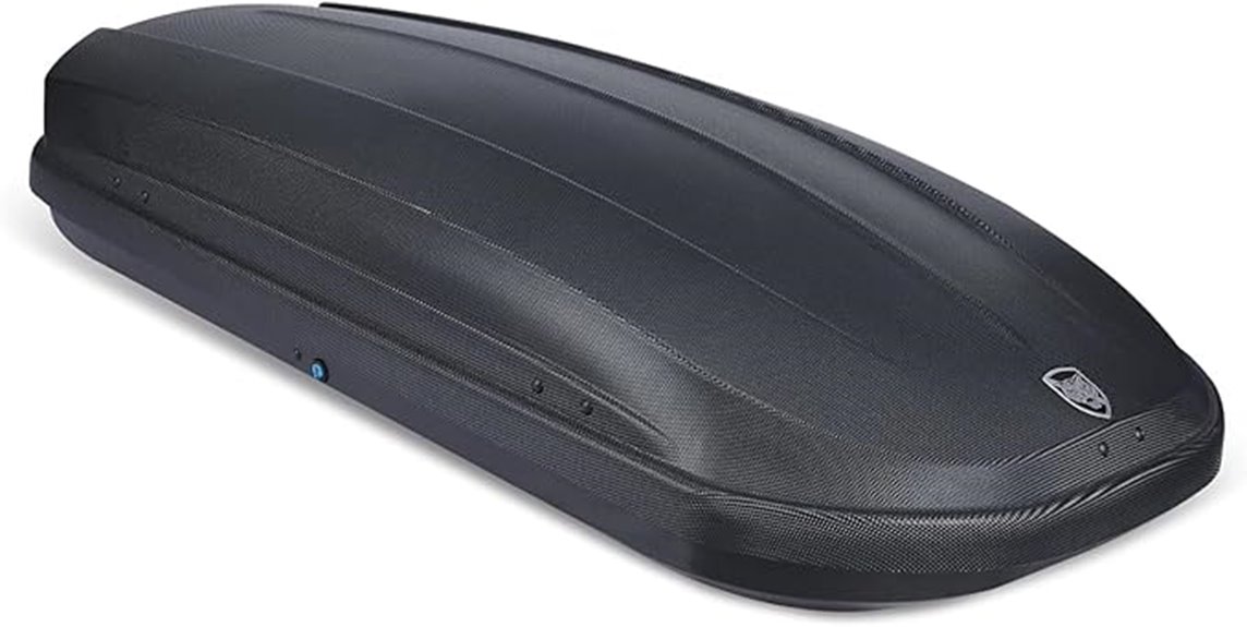 dual side opening rooftop carrier