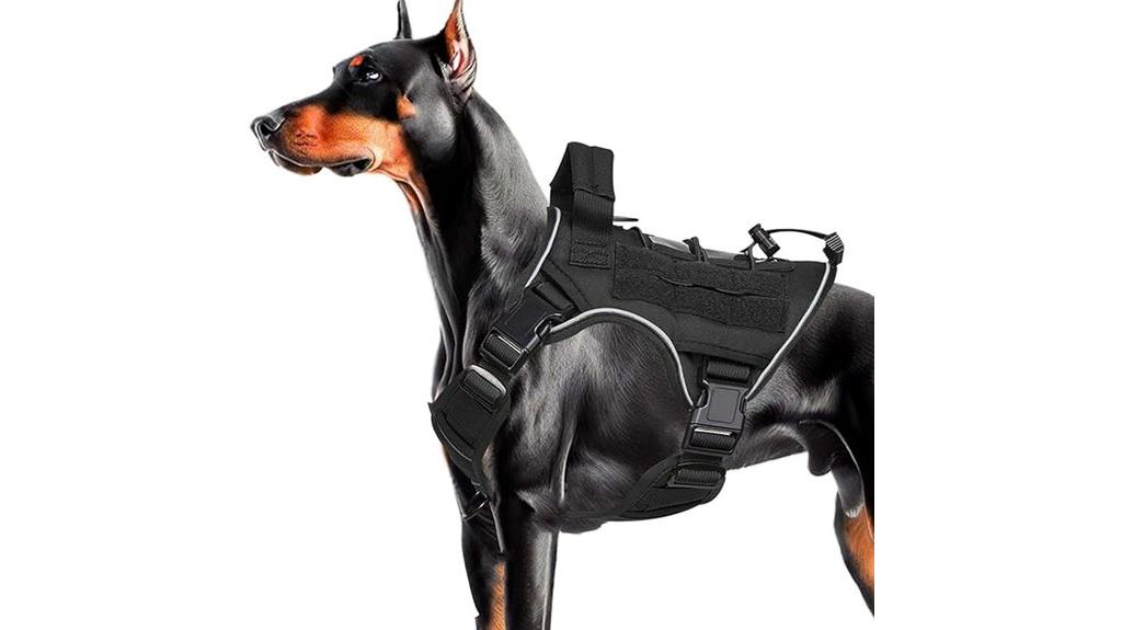 durable tactical dog harness