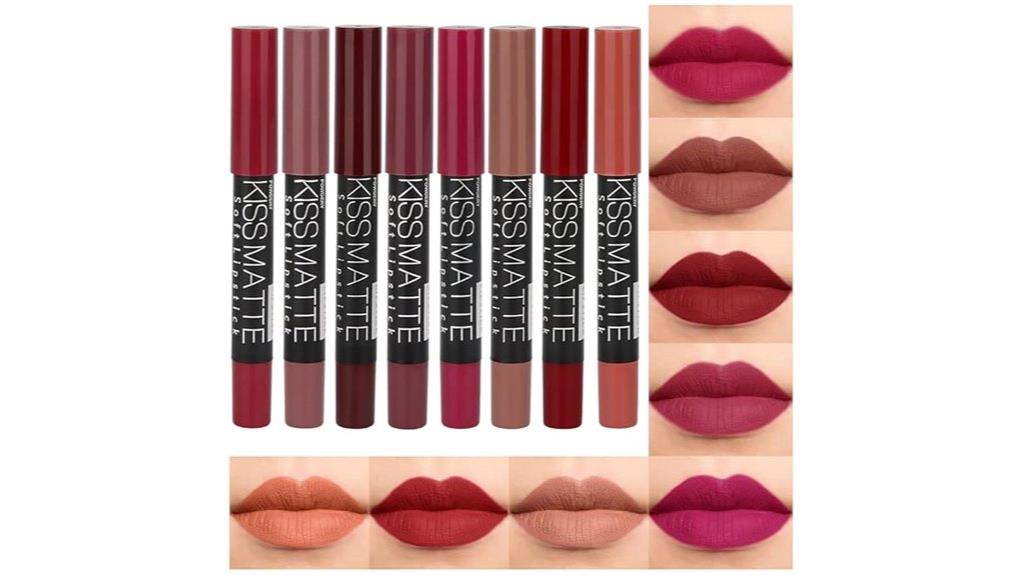 eight piece lipstick set