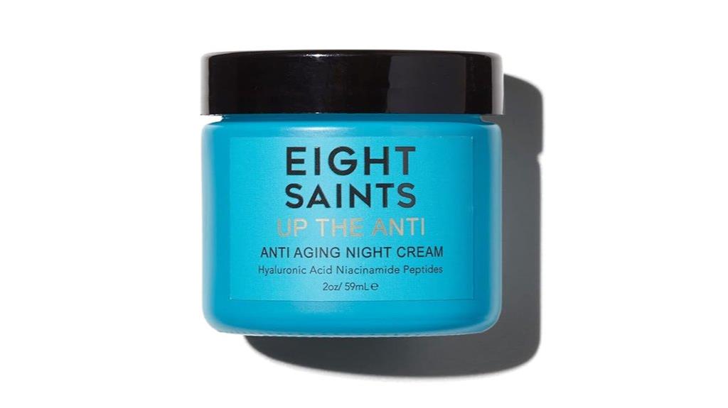 eight saints night moisturizer