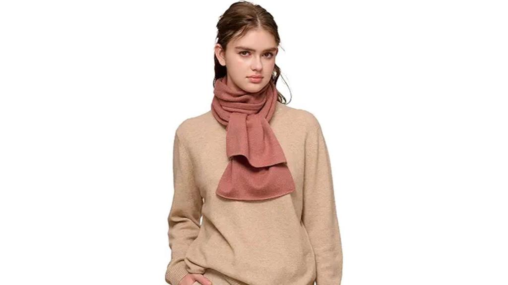 elegant unisex cashmere scarf