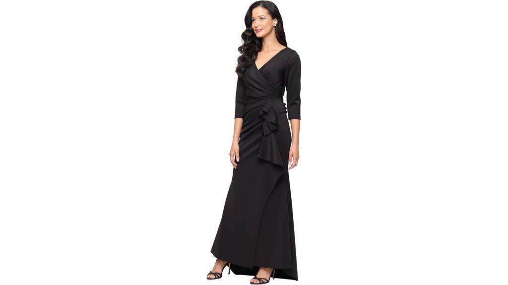 elegant women s surplice dress