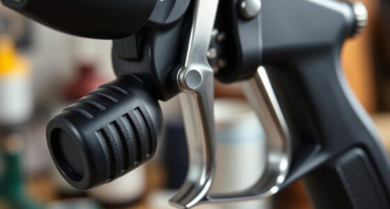 ergonomic spray gun design