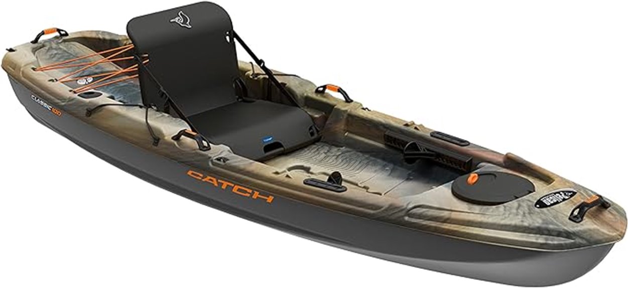 fishing kayak with storage