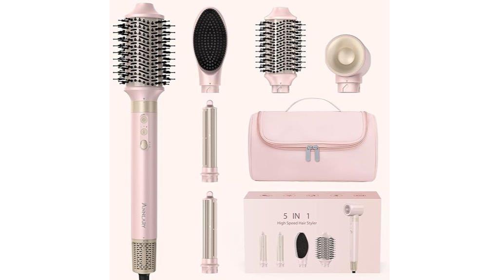 five in one hair styling