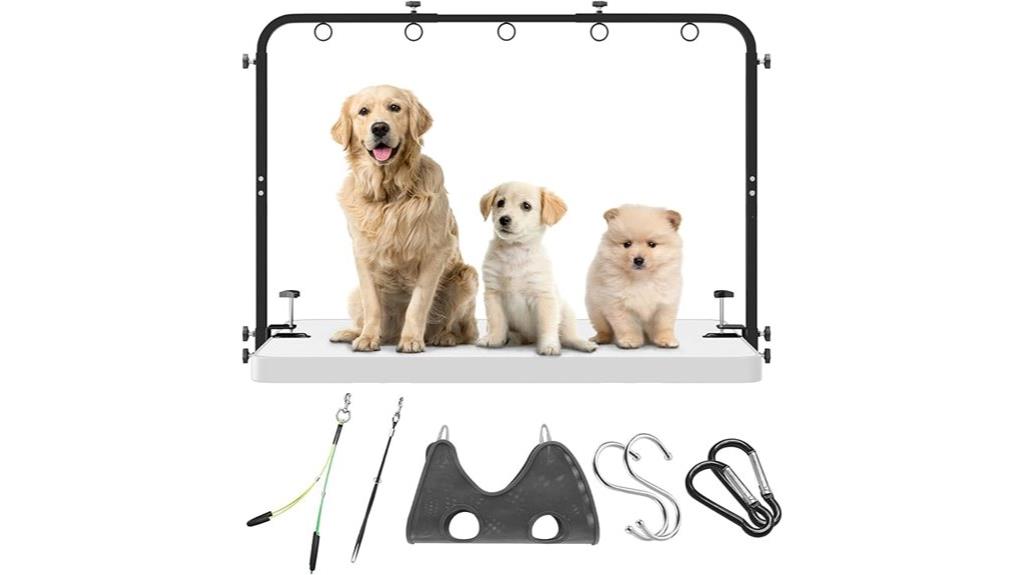 flexible grooming arm