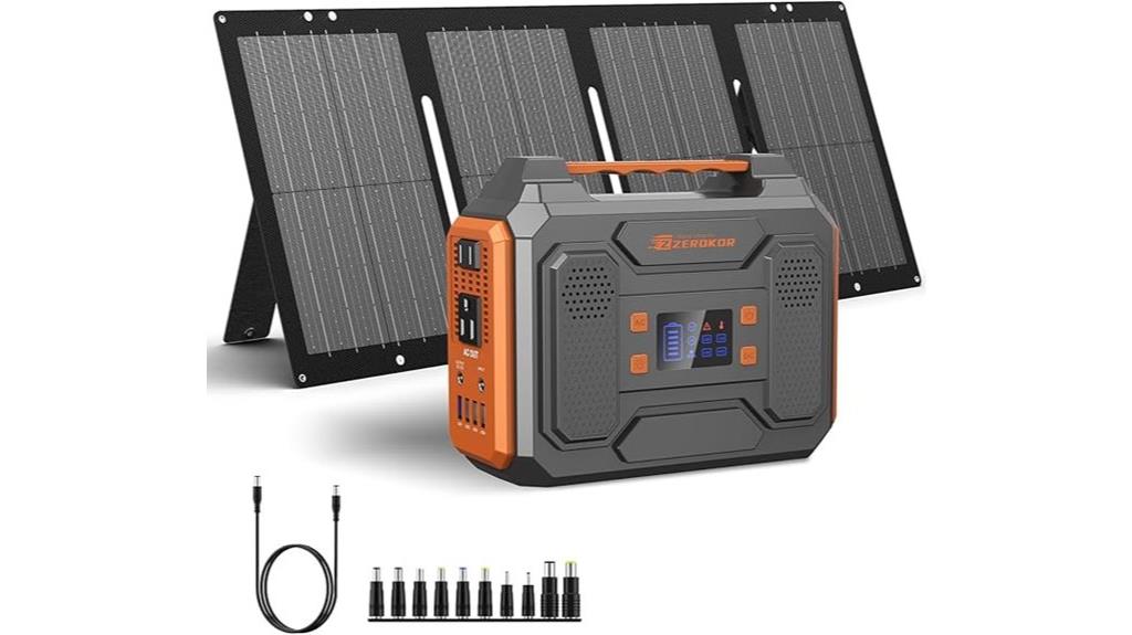 foldable solar power pack