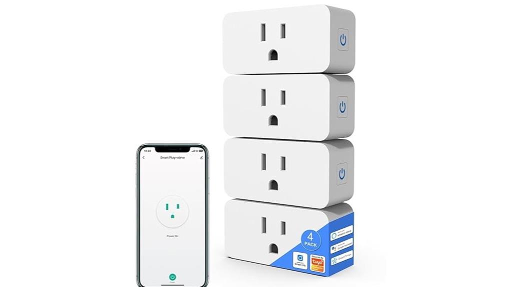 four pack smart plugs