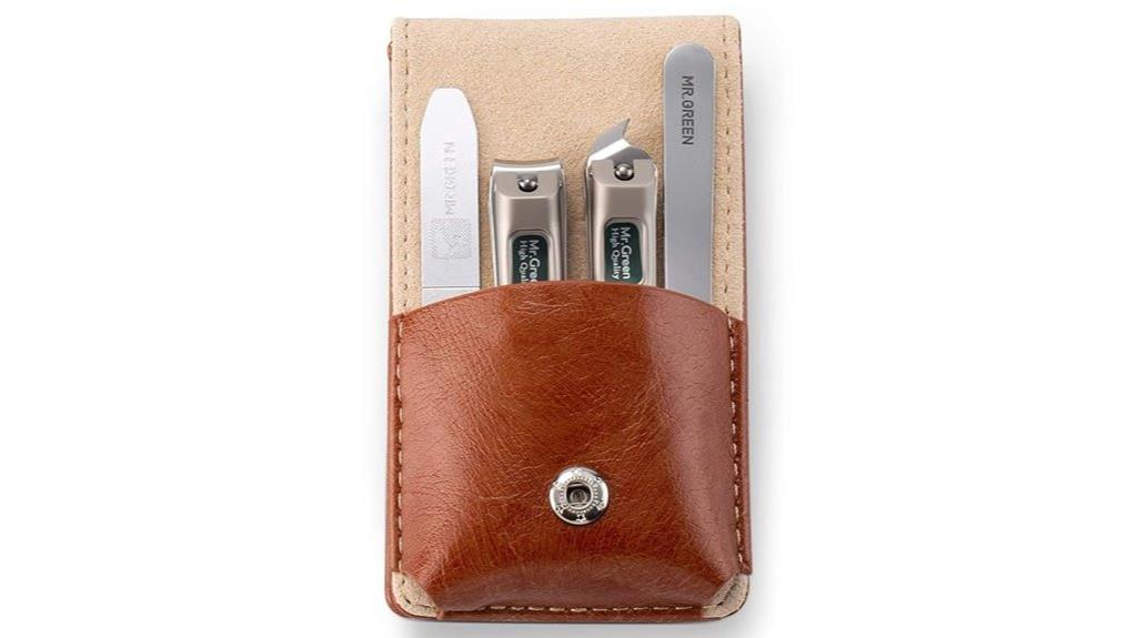 four piece nail clipper set