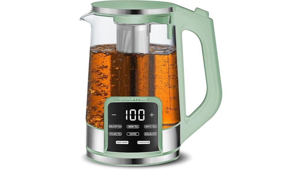 gourmia 1 7l electric kettle