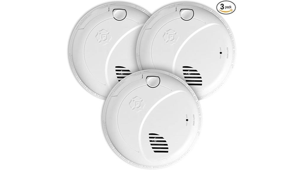 hardwired smoke alarms with backup
