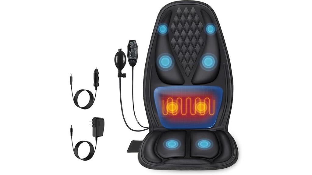 heated lumbar back massager