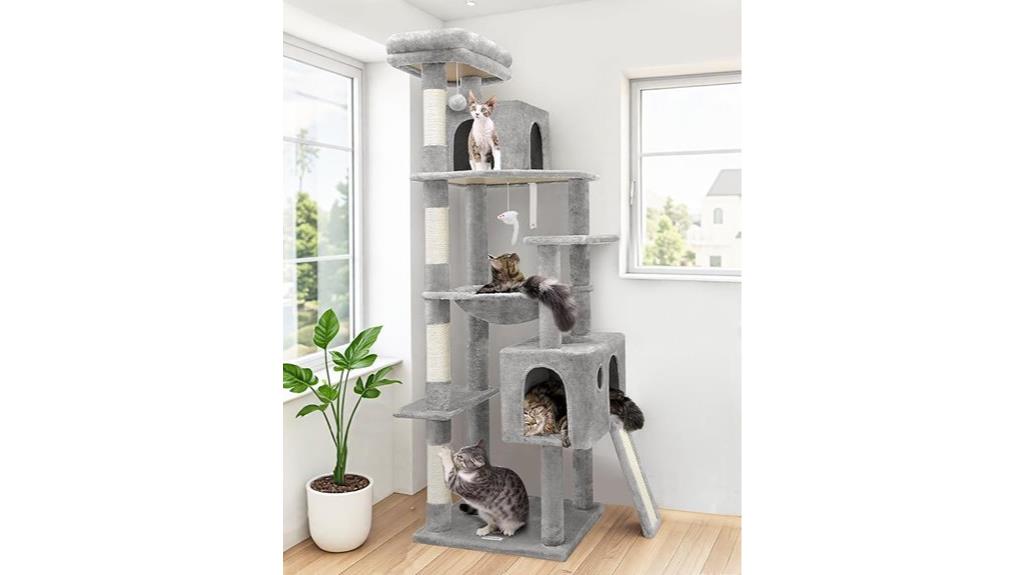 heavy duty 70 inch cat tower