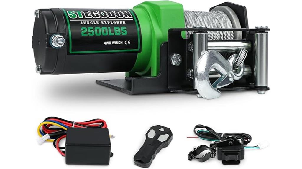 heavy duty electric winch