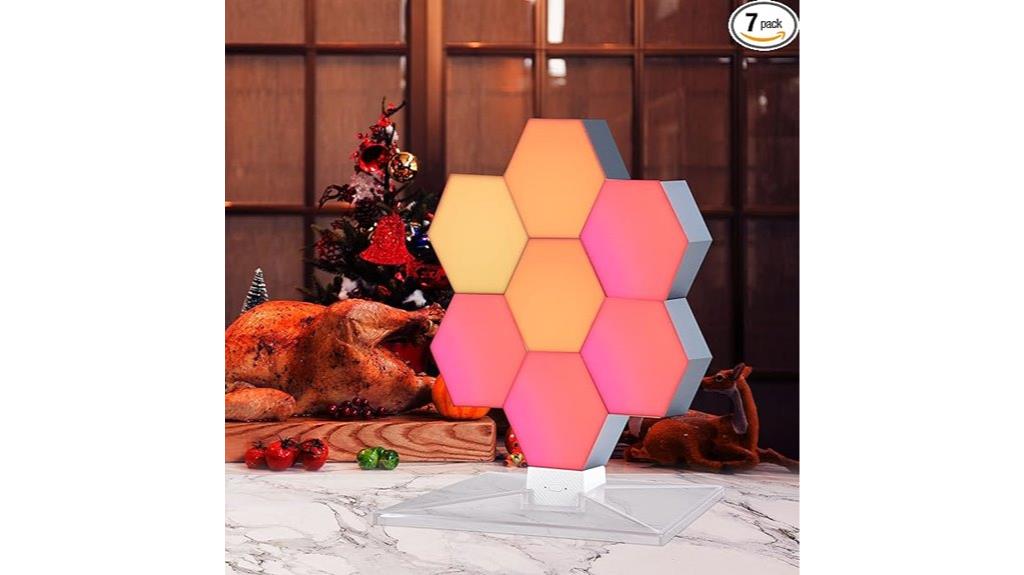 hexagon led light panels