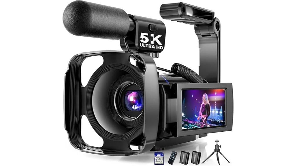 high resolution camcorder with features