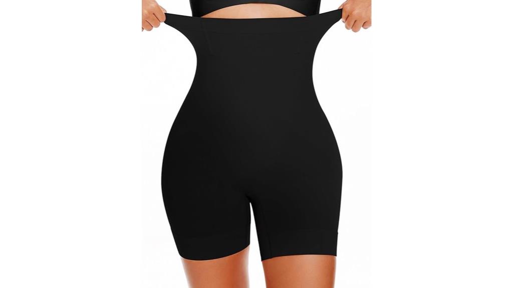 high waisted seamless tummy control
