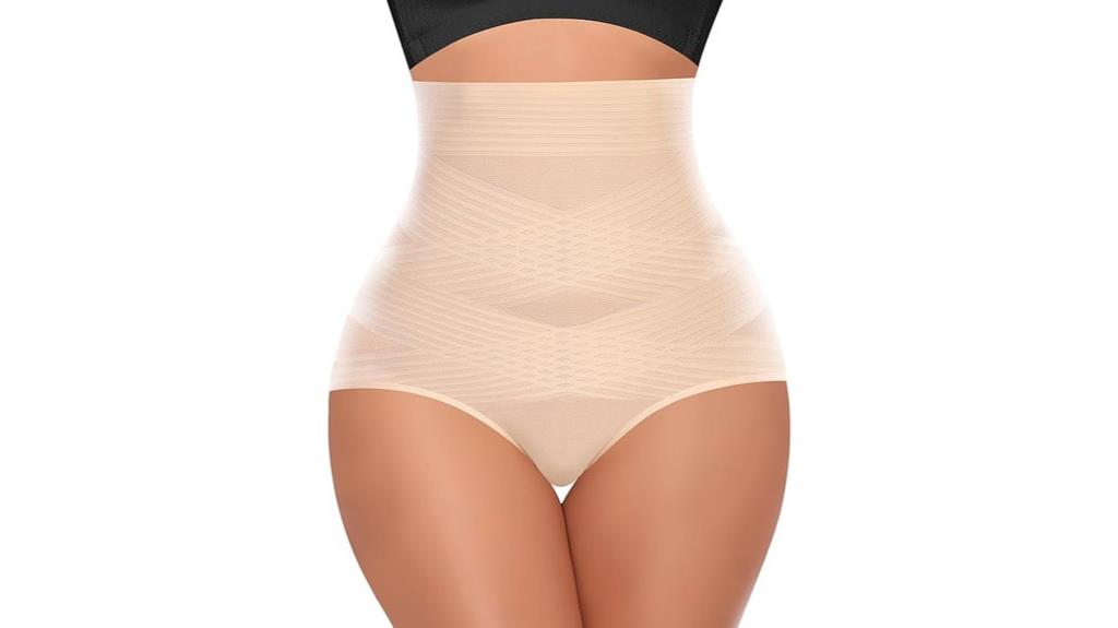 high waisted tummy control shapewear