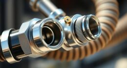 hose connectors prevent twisting