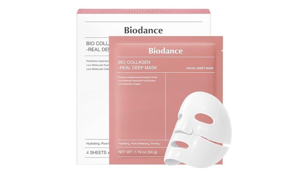 hydrating collagen hydrogel mask