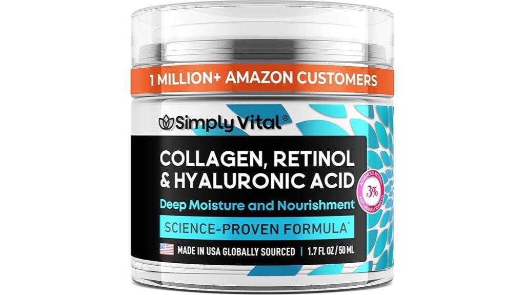 hydrating collagen retinol moisturizer