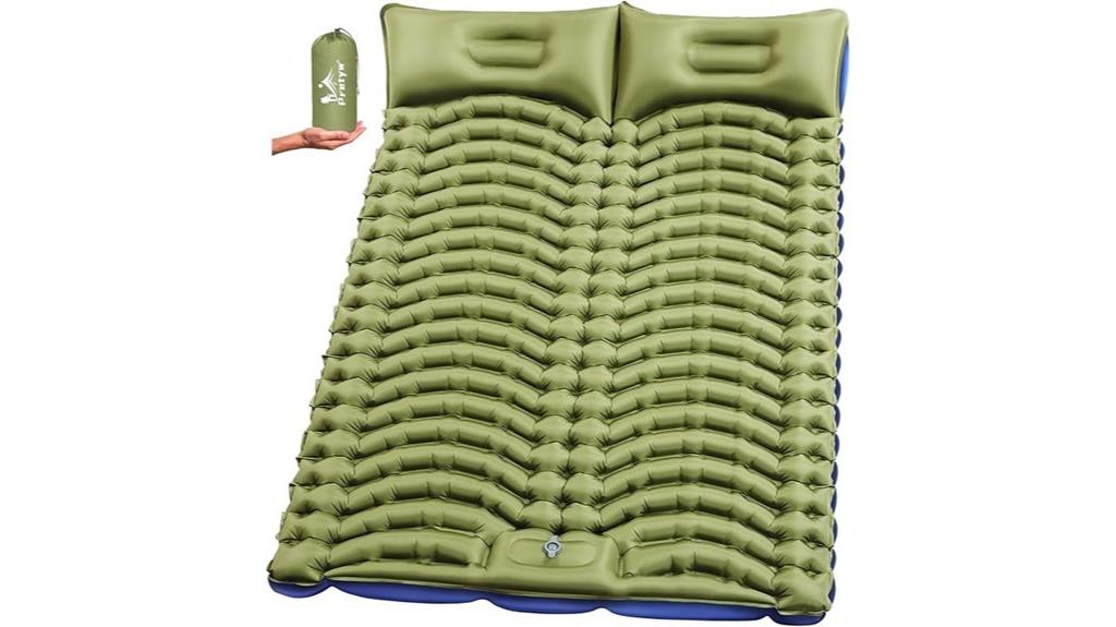 inflatable camping sleeping pad