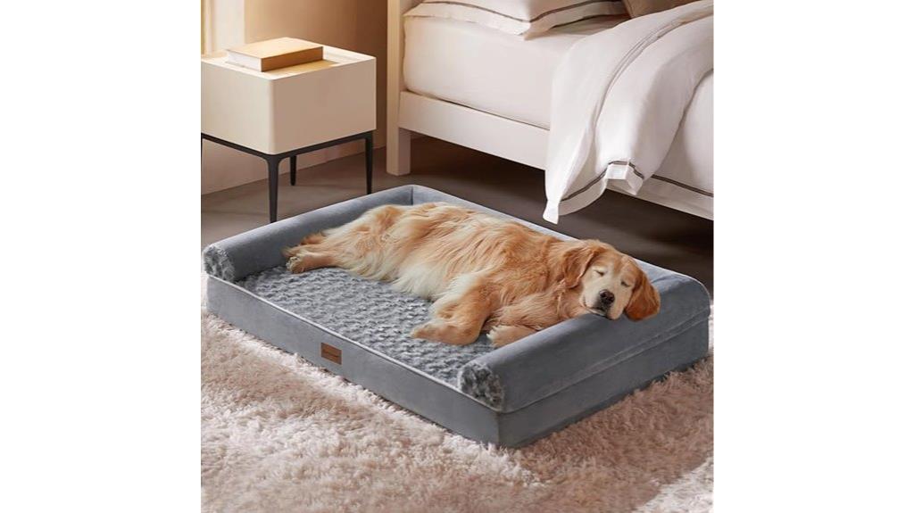 large orthopedic dog bed