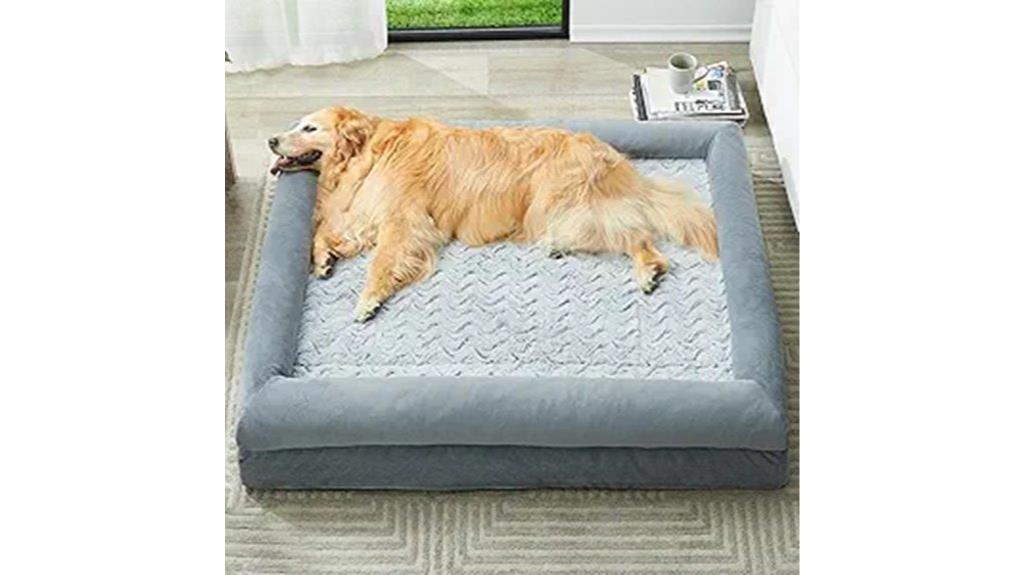 large waterproof bolster bed