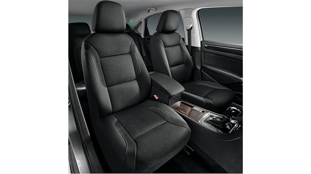 leather memory foam covers