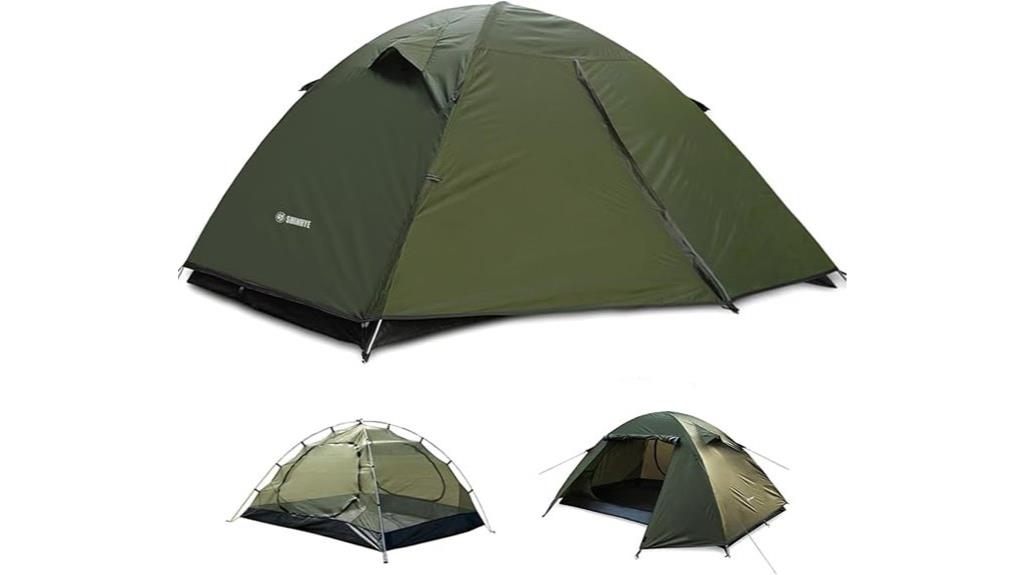 lightweight 2 4 person tent