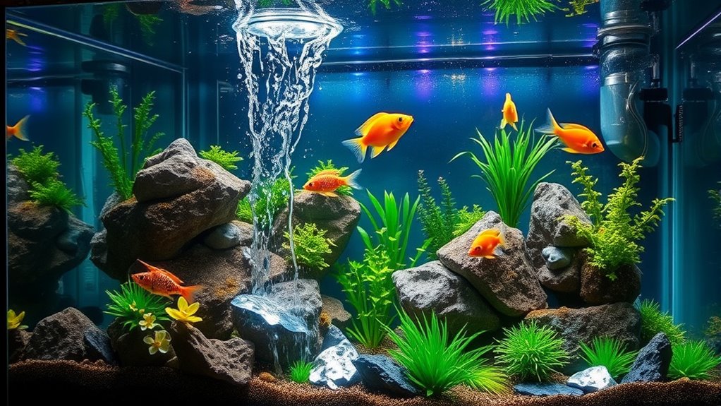 luxury aquarium accessory ideas